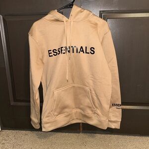 Essentials Beige Hoodie